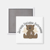 Juvenile Diabetes Awareness Bären Magnet (Vorderseite/Rückseite)