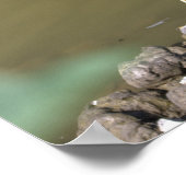 Juvenile Heron Poster (Ecke)