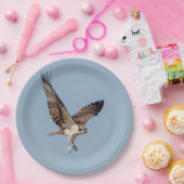 Juvenile Osprey im Flugzeug Pappteller (Party)