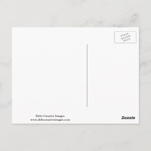 Juvenile Osprey im Flugzeug Postkarte (Rückseite)