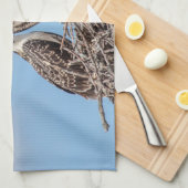Juvenile Osprey im Nest Handtuch (Viertel Falte)