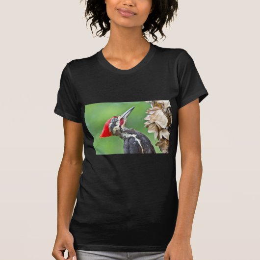 Juvenile Pileated Woodpecker Profile Geschenke App T-Shirt (Vorderseite)