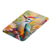 Juvenile Rainbow Woodpecker Fantasy Bird Magnet (Linke Seite)