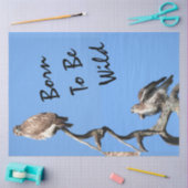 Juvenile Red Tail Hawk Composite Seidenpapier (Basteln)