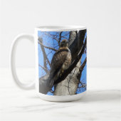 (Juvenile) Red Tail Hawk Tasse (Links)
