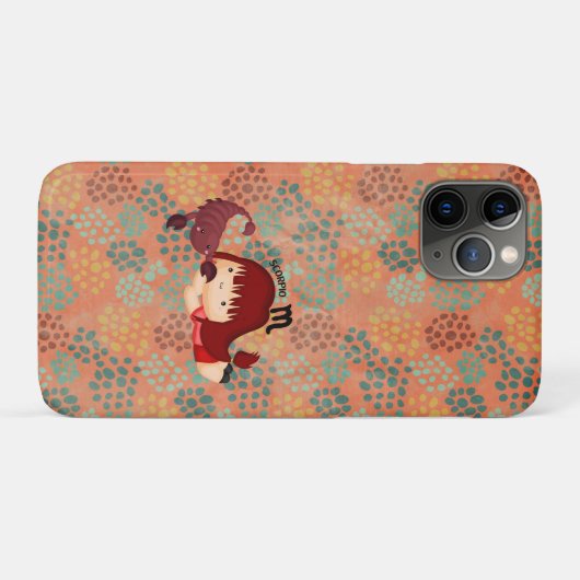 juvenile Scorpio Case-Mate iPhone Hülle (Rückseite (Horizontal))