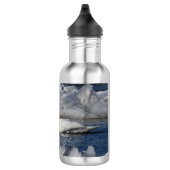 Juvenile Swan im Fluss Icey Edelstahlflasche (Rechts)