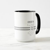Juventus-Tasse Tasse (VorderseiteRechts)