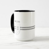 Juventus-Tasse Tasse (Vorderseite Links)