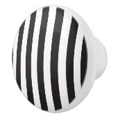 Juventus Torino Streifen Fußballverein Italien Sch Keramikknauf (Rechts)