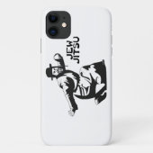 Juw Jitsu iPhone Case | Jüdische Bar Mitzvah-Gesch (Rückseite)