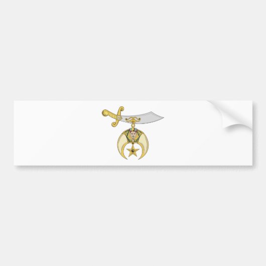 Juwel des Auftrages Autoaufkleber (Vorne)