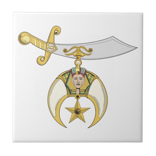 Juwel des Auftrages Fliese (Vorderseite)