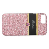 Juwel iPhone 7 Fall-Monogramm Case-Mate iPhone Hülle (Rückseite (Horizontal))