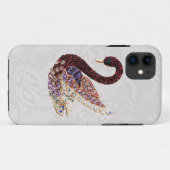 Juwel-Schwan u. Paisley-Spitze iPhone 5 Case-Mate iPhone Hülle (Rückseite (Horizontal))