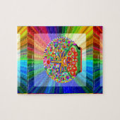 Juwel-Set im HERZEN CHAKRA Puzzle (Horizontal)