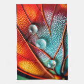 Juwelen auf einem feinen Flügel Geschirrtuch (Vertikal)