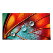 Juwelen auf einem feinen Flügel Kissenbezug (Rückseite)