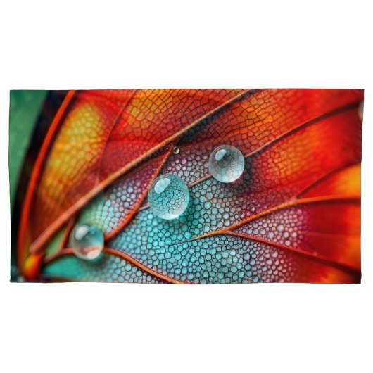 Juwelen auf einem feinen Flügel Kissenbezug (Vorderseite-Links)