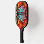 Juwelen auf einem feinen Flügel Pickleball Schläger (Links)