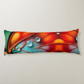 Juwelen auf einem feinen Flügel Seitenschläferkissen (Rückseite)