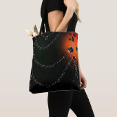 Juwelen aus Spinnennetze und Mehlernte schwarz ora Tasche (Von Nahem)