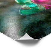 Juwelen der Weihnachtsschmuck im Wald Fotodruck (Ecke)