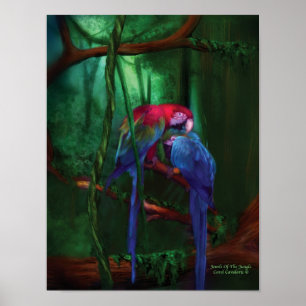 Juwelen des Jungle Art Poster/Print Poster