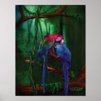 Juwelen des Jungle Art Poster/Print Poster