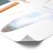 "Juwelen des Zars" Art Glass Wasserfarbe Poster (Ecke)