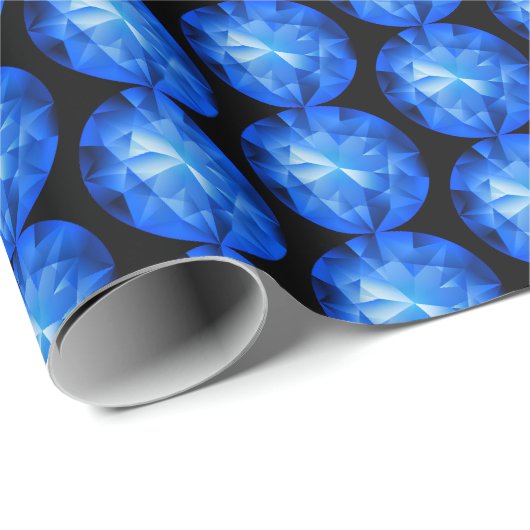 Juwelen Facetten Geschenkpapier (Rolleneckpunkt)