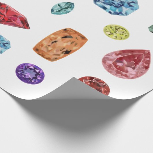 Juwelen Geschenkpapier (Ecke)