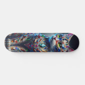 Juwelen Katzen Skateboard (Horizontal)