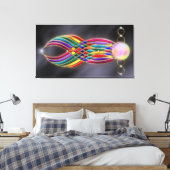Juwelen-Leinwand Leinwanddruck (Insitu (Schlafzimmer))