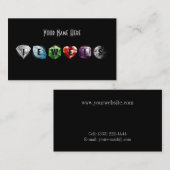 Juwelen Visitenkarte (Vorne/Hinten)