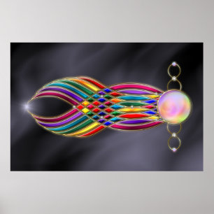 Juwelenfest Print Poster