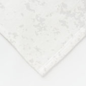 Juwelenherz mit Schmetterlingen Morpho Fleecedecke (Ecke)