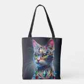 Juwelenkatze Tasche (Rückseite)