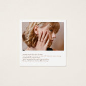 Juwelenpflege-Fotokarte (Vorderseite)