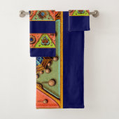 Juwelenprint Badhandtuch Set (Insitu)