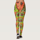 Juwelenprint Leggings (Rückseite)