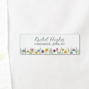 Juwelier Blumen Namensschild Namenschild