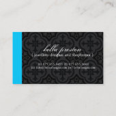 Juwelier-Visitenkarte Visitenkarte (Rückseite)