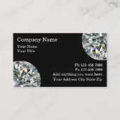 Juwelier-Visitenkarten Visitenkarte (Vorderseite)