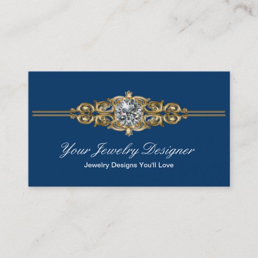 Juwelier-Visitenkarten Visitenkarte (Vorderseite)