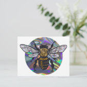 Juwelierbiene Postkarte (Stehend Vorderseite)