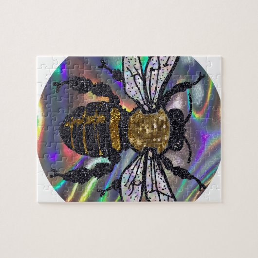 Juwelierbiene Puzzle (Horizontal)