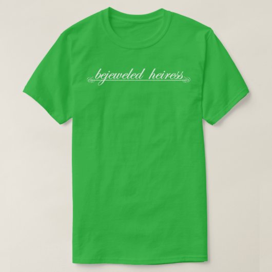 Juweliererbe T-Shirt (Design vorne)