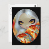 "Juwelierfisch: Silber und Gold" Postkarte (Vorne/Hinten)