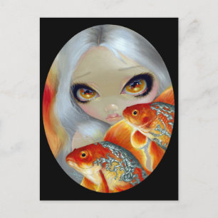 "Juwelierfisch: Silber und Gold" Postkarte